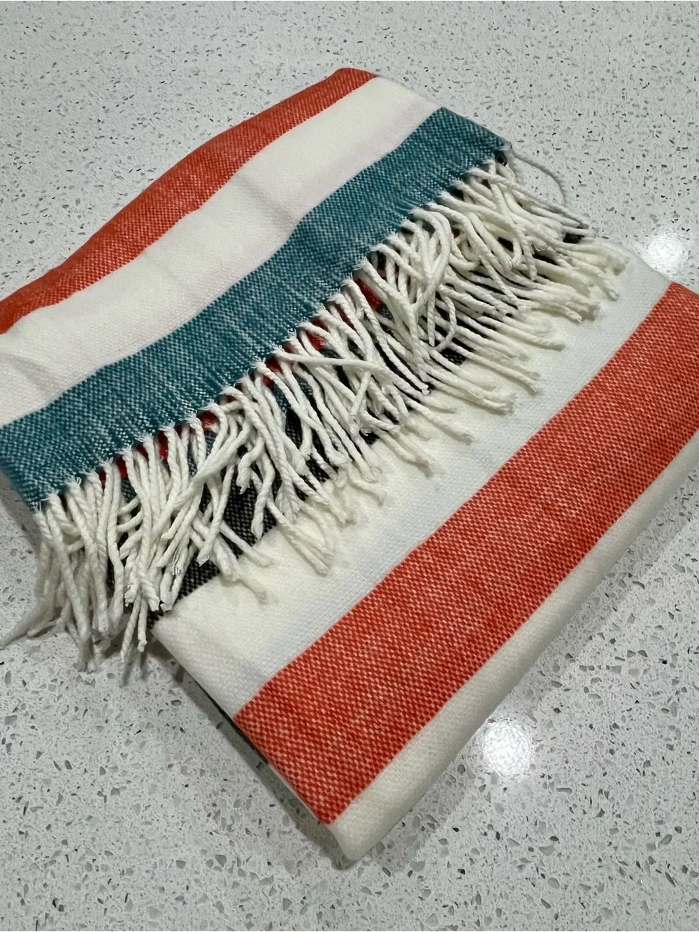 Gap Blanket Strip Scarf/Shawl One Size Multicolor Approx 47” X 77” NWT